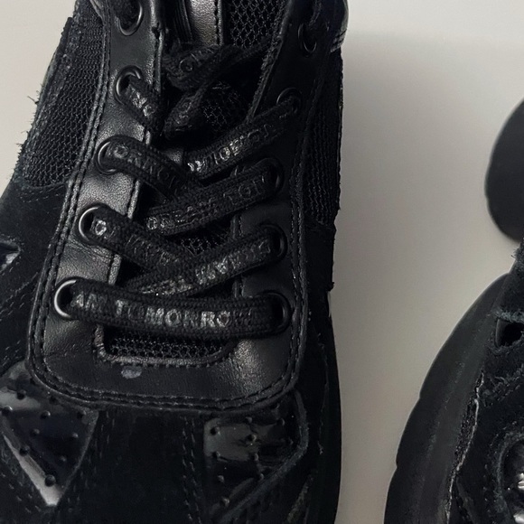 Maje Leather Suede Chunky Women's Sneakers Statement Casual School - Picture 12 of 12